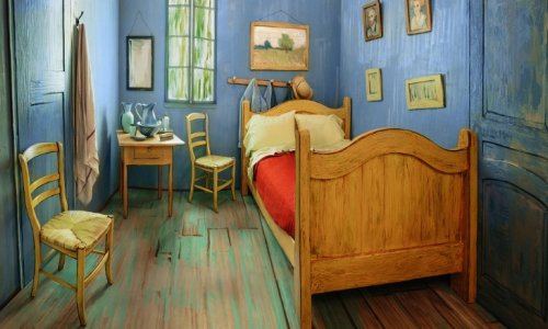 Van Gogh's bedroom is on Airbnb
