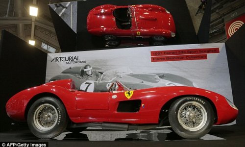 Messi 'was mystery buyer of £25million classic Ferrari that is the world's most expensive car