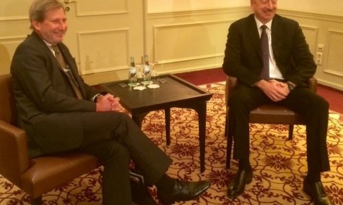 Ильхам Алиев встретился с Йоханнесом Ханом