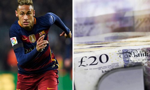 Neymar has £35 million of assets frozen including yacht and private jet