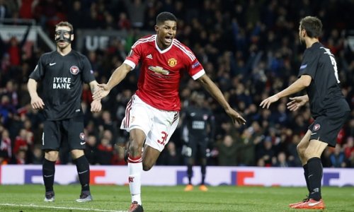 Marcus Rashford: Louis van Gaal says Man Utd striker is a 'special talent'