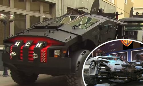 Russian military vehicles that look like Batmobiles
