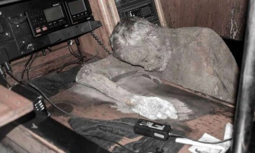 Ghost yacht found drifting at sea with MUMMIFIED corpse of sailor missing for SEVEN years