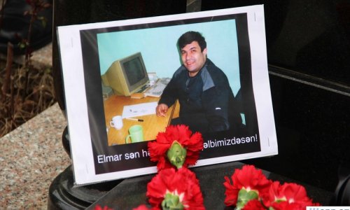 Jurnalist Elmar Hüseynovun ölümündən 11 il ötdü - FOTOLAR