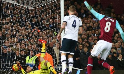 West Ham United 1 - 0 Tottenham