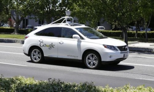 Google self-driving car hits a bus