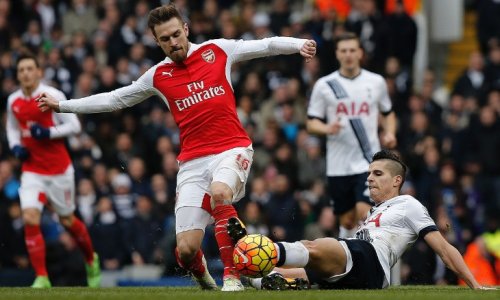 Tottenham held by 10-man Arsenal in Premier League