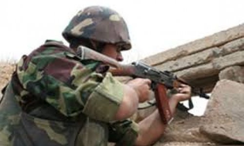 Armenian army fires at Azerbaijani positions