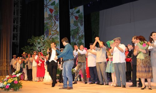 Musiqili Teatrda Milli Teatr Günü premyera ilə qeyd olundu - Fotolar