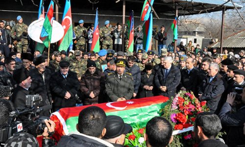 Погибших солдат похоронили