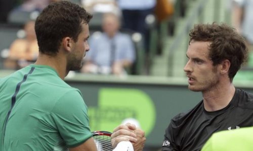 Andy Murray loses to Grigor Dimitrov in Miami Open