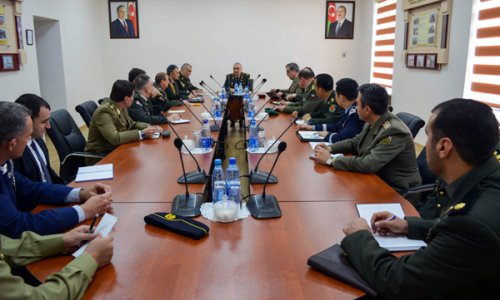 Military attaches accredited in Azerbaijan invited to the Defense Ministry