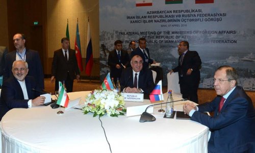 Trilateral meeting of Azerbaijani, Russian, Iranian FMs has been held in Baku