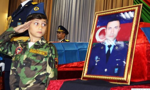 A farewell ceremony and funeral was held for Azerbaijani martyrs who died defending their country PHOTOS