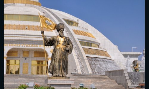 Presidential playground: Ashgabat, the marble city
