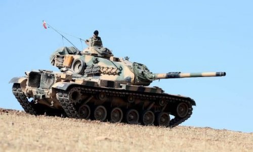 İŞİD yaraqlıları türk tankını vurdu