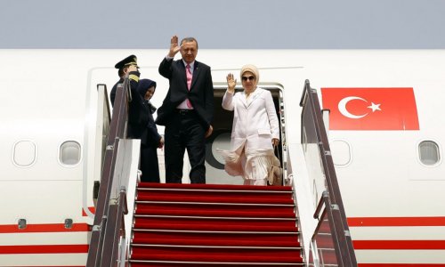 Эрдоган покинул Азербайджан