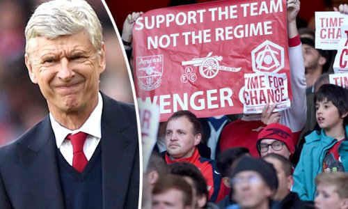 Twitter reacts to 'Wenger out' Arsenal fan protest fail