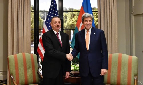 Ильхам Алиев встретился с госсекретарем США