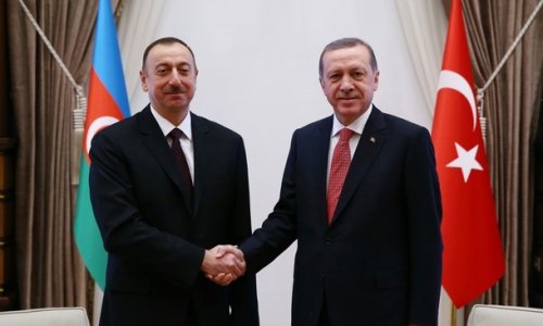 Встретились президенты Азербайджана и Турции