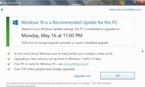 Microsoft accused of Windows 10 upgrade 'nasty trick'