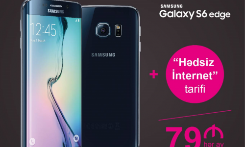 Get Samsung S6 Edge from Azercell for most favorable terms
