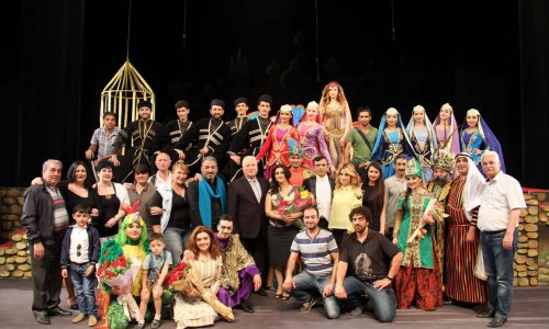 Musiqili Teatrda “999-cu gecə”nin premyerası keçirildi - FOTO