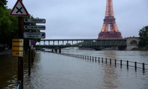 Германия и Франция под водой - ФОТО