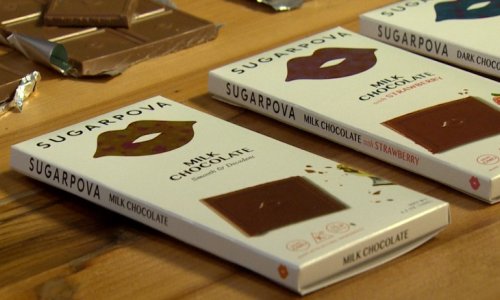  Maria Sharapova launched new chocolate line