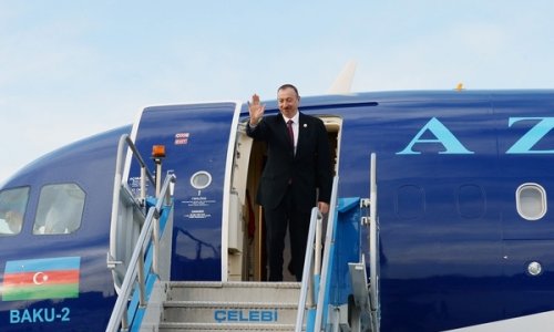 Ильхам Алиев в Германии