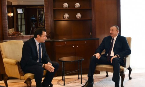 Ильхам Алиев проводит встречи в Берлине