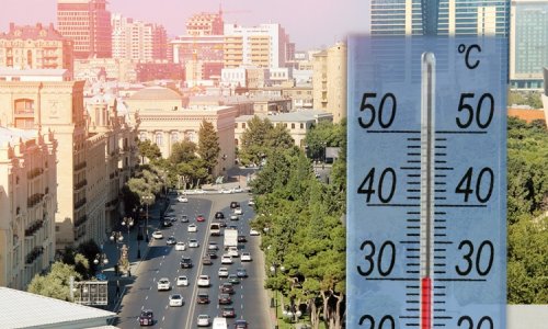 Azərbaycanda iqlim normasından yüksək hava temperaturu müşahidə edilir
