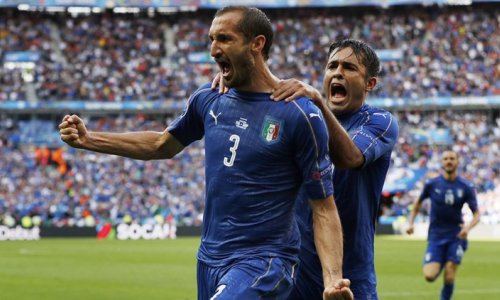 Italy 2 - 0 Spain