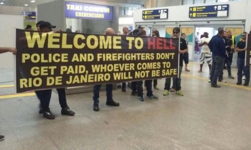 Rio 2016: 'Welcome to Hell' warn police