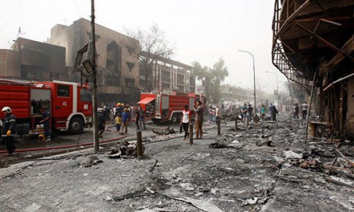 Bağdadda terror: 200 nəfər öldü