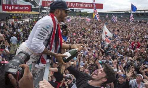 Lewis Hamilton 'blown away' by fans' 'love' after British GB win