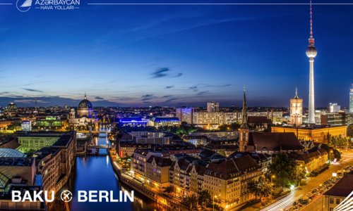 Double miles on AZAL flights between Baku and Berlin