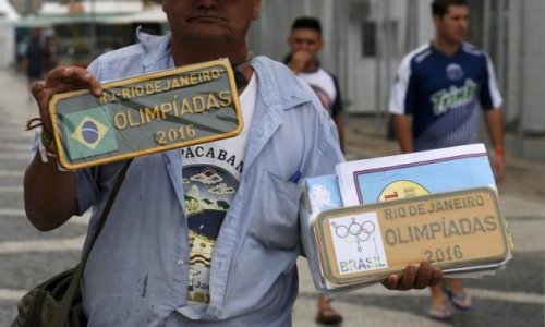 A crackdown on counterfeits at merchandise-happy Rio Games