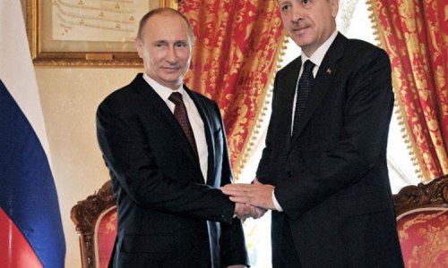 Sankt-Peterburqda Putin və Ərdoğan arasında görüş başlayıb