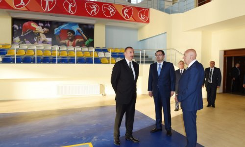 President Aliyev views Olympic Sport Complex in Ismayilli after major overhaul