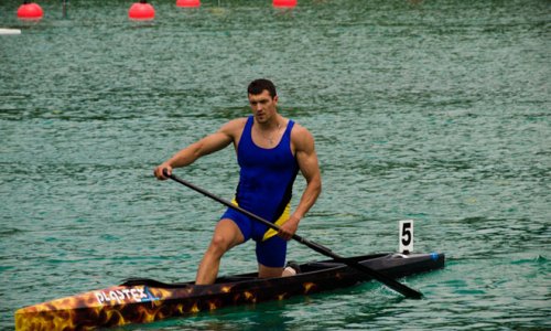 Azerbaijani canoe sprinter in finals at Rio 2016