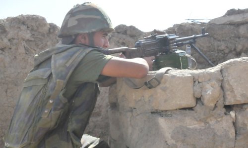 Armenia continues to shoot at Azerbaijani positions