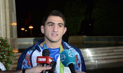 Wrestler Haji Aliyev's next goal - Islamic Solidarity Games