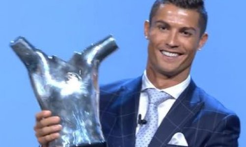 Cristiano Ronaldo named UEFA Best Player of Europe