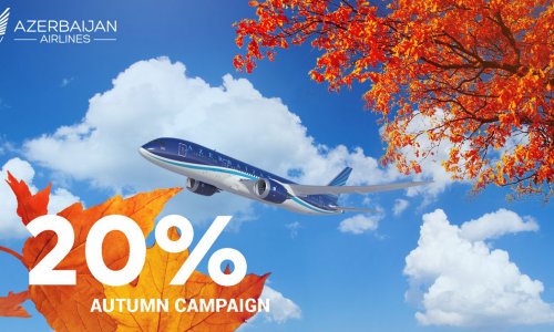 Azerbaijan Airlines announces 20% discount within new autumn campaign