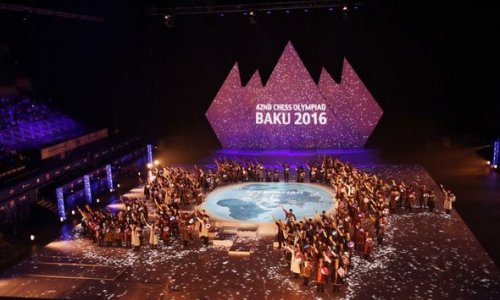 İlham Əliyev Şahmat Olimpiadasının açılışında  - YENİLƏNİB + FOTO
