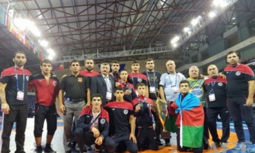 Junior Azerbaijani wrestlers rank 2nd in medal table of World Championship