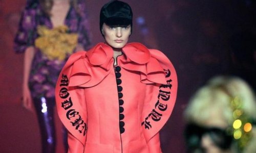 Fairytale and army-inspired looks open Milan fashion week