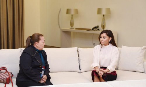 Mehriban Aliyeva meets vice-president of Colombian Congress