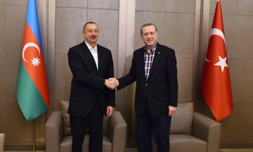 President Ilham Aliyev met with Turkish President Recep Tayyip Erdogan